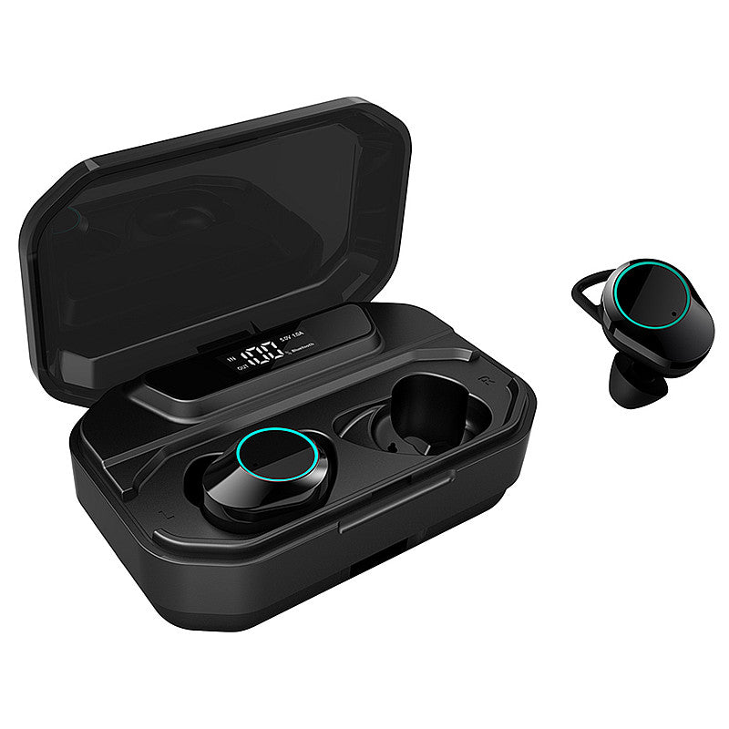 KUMI T3S All In One TWS Smart Touch bluetooth 5.0 Headset LED Display Stereo Bass Waterproof Earphone With 3300mAh Charging Box for Xiaomi