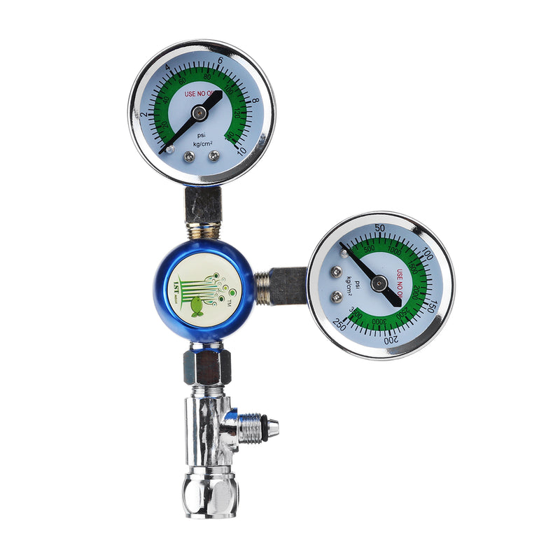 220V G5/8 Aquarium CO2 Regulator Check Valve Bubble Counter Magnetic Valve Regulators