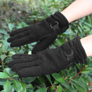 Aotu Outdoor Hiking Gloves Three Layer Thickening Windproof Soft Winter Warm Unisex Wrist Mitten