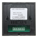 DC12-24V Black/White Glass Touch Panel Controller Dimmer Wall Switch Ring Full-Color Controller