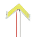 Multi-color LED COB Arrow Panels Car Side Mirror Turn Signal Indicator Light