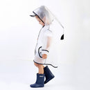 Waterproof EVA Rain Coat Boy Children Girls Windproof Outdoor Rainwear Rainsuit Kindergarten Kids Baby Raincoat