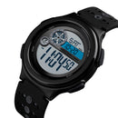 SKMEI 1374 Luminous Display 50M Waterproof Digital Watch Men Fashion Stopwatch Countdown Sport Watch