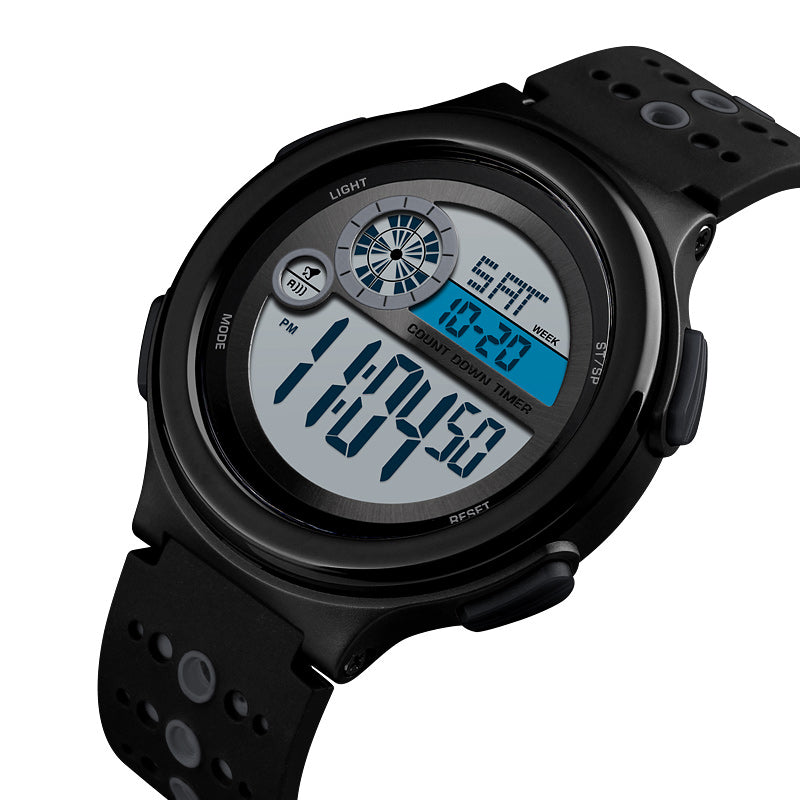 SKMEI 1374 Luminous Display 50M Waterproof Digital Watch Men Fashion Stopwatch Countdown Sport Watch