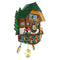 Handcraft Wood Cuckoo Clock House Tree Style Wall Clock Art Vintage Home Decor