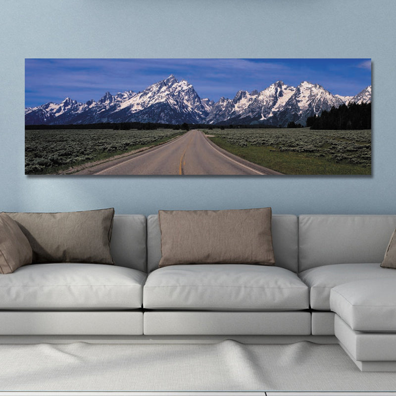 DYC 10354 Single Spray Oil Paintings Snow Mountain Photography For Home Decoration Paintings Wall Art