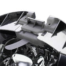 Silver Light Up LED Skeleton Skull Rave Mask Halloween Cosplay Costume Party