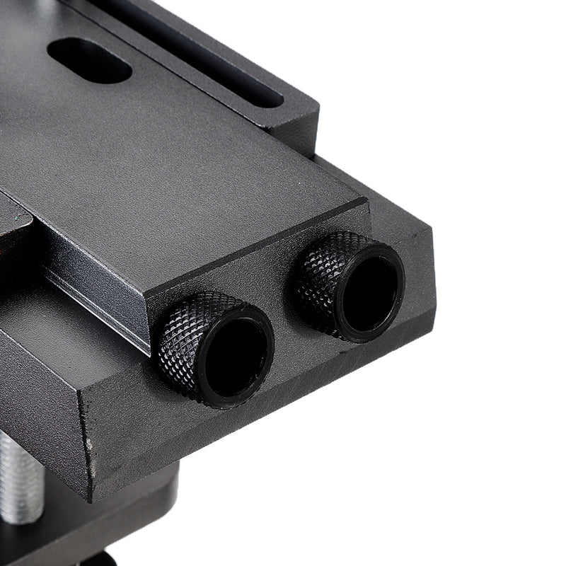 15 Degree Aluminum Alloy 9.5mm Pocket Hole Jig Step Drill Screwdriver Bit Set Woodworking Hole Punch Locator with Clamp