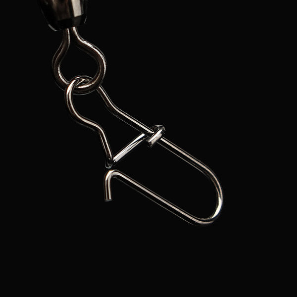 Maxcatch 50Pcs Crane Fishing Swivel With Nice Safe Snap Size 2#