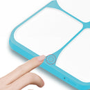 USB Rechargeable Touch Sensor Colorful LED Clover Night Light QI Wireless Charger for Iphone Android