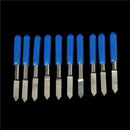 10pcs 60 Degree 0.3mm Tip 3.175mm Carbide PCB Engraving Bits End Mill Cutter CNC Router Tool