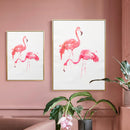 Unframed Modern Flamingo Art Canvas Oil Painting Print Wall Hanging Poster Decorations