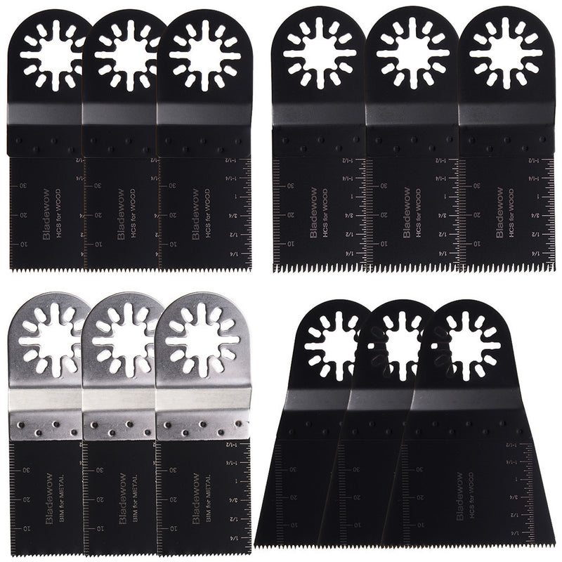 12pcs Multitool Blades for Fein Multimaster Makita Oscillating Multitools Oscillating Tools