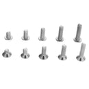 720pcs Stainless Steel M3 Button Flat Socket Head Screws Set Hex Socket Cap Screw Bolt