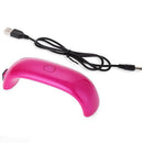9W USB LED Nail Light Nail Dryer Curing UV Lamp
