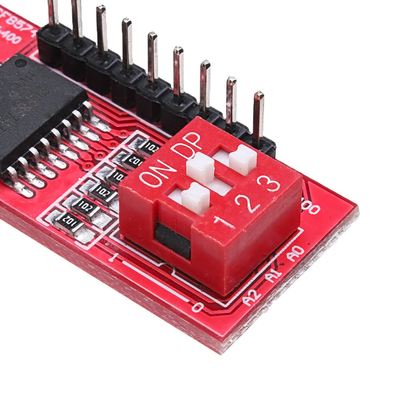 3pcs PCF8574 PCF8574T I/O I2C IIC Port Interface Support Cascading Extended Module Expansion Board High Low Le