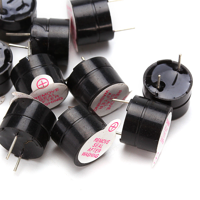 50pcs 3V Active Buzzer Electromagnetic SOT Plastic-sealed Tube Long Sound 12mmx9.5mm