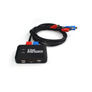 KVM Switch 2 Port Multifunctional Support Key-press Switch Button Switch U Disk Keyboard Switch