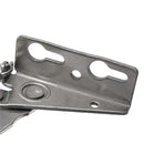 2Pcs Stainless Steel Wardrobe Doors Triangle Spring Hinge