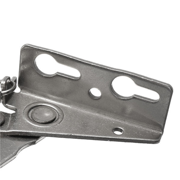 2Pcs Stainless Steel Wardrobe Doors Triangle Spring Hinge