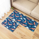 Flannel Floor Mat Kitchen Home Door Mats Long Kitchen Carpet Bedroom Anti-skid Mat Multi-purpose Mat