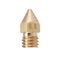 5PCS 1.75mm/0.8mm Copper Thread Extruder Nozzle For 3D Printer