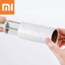 Xiaomi Jordan&judy Portable Creamy White Cleaning Sweater Sticky Roller Brush Cleaning Tool Travel Camping With 2 Pcs Sticky Paper