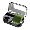 [True Wirsless] T9 Digital Display Earbuds Binaural Call bluetooth 5.0 Waterproof Earphone Stereo Bass Headset With 7000mAh Power Bank