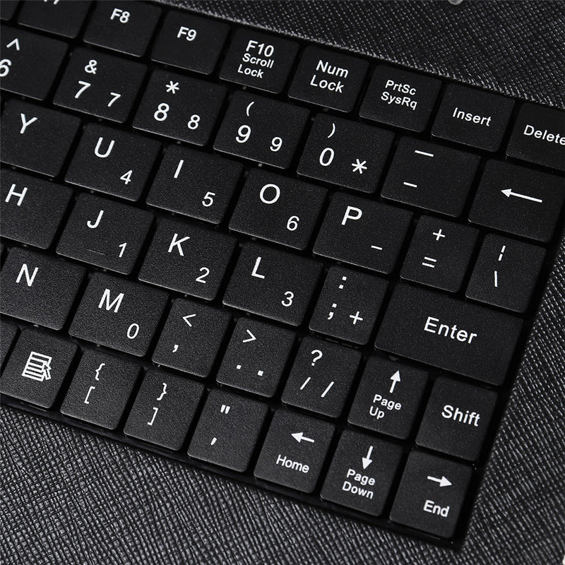 Universal Stand Leather Case Cover MID USB/V8 Interface With Keyboard Protector for 7 Inch Tablet PC