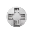 6Pcs Silver Metal Buttons Mod Replacement Kit for Xbox one Elite Controller