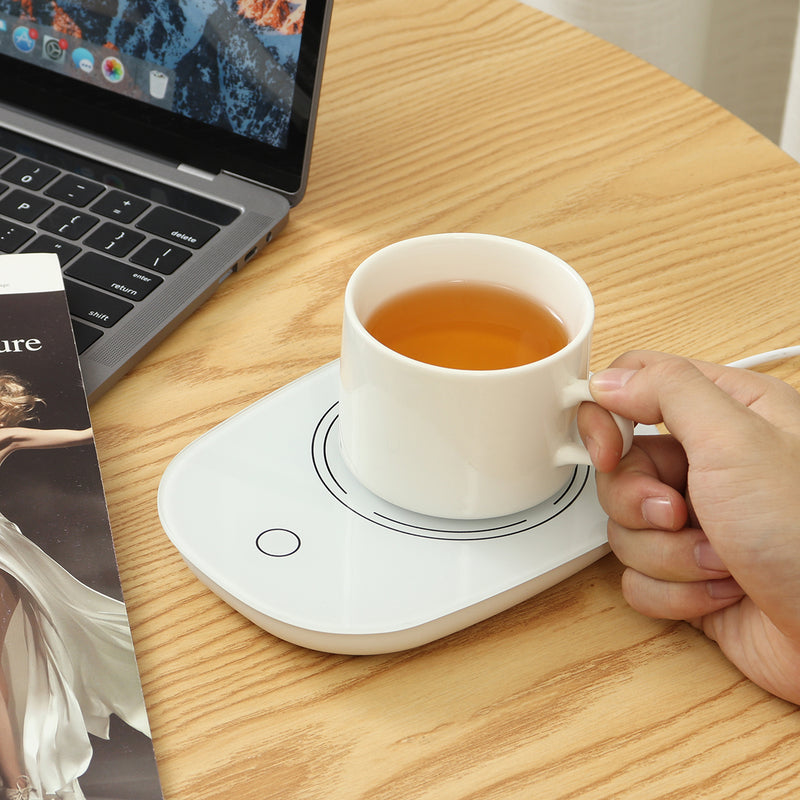 USB Cup Mug Warmer Coffee Tea Milk Drink Heater Pad 16W 55 Thermostatic Cup Mat