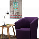 Unframed Canvas Print Home Decor Love Hoo Owl Wall Art Painting Picture Decoration