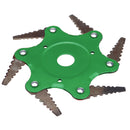 6 Teeth Grass Trimmer Head Brush Cutter Steel Garden Tool Strimmer Lawn Mower Blade