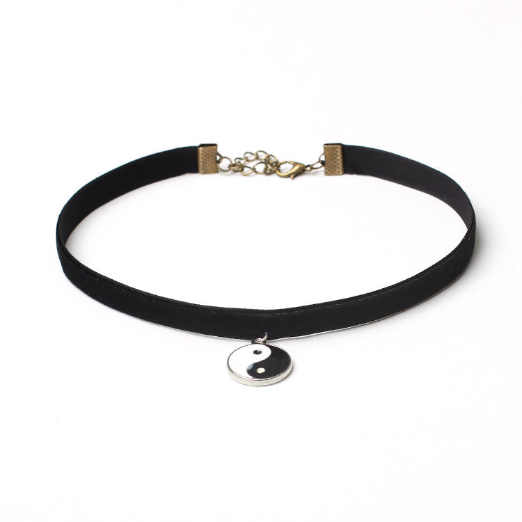 Lace Line Collar Necklace Combination Collar Choker Set