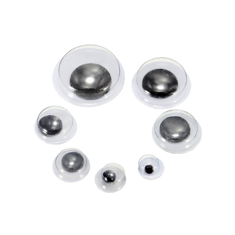 700Pcs 7Sizes Sticker Wobbly Giant Googly 3D Eyes Toy DIY Scrapbooking Children Kids Doll Handicraft