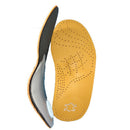 Women Men Orthopedic Instep Arch Support Leather Latex Insoles Dress Shoe Insole