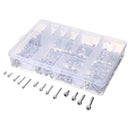 Suleve M3SSH2 M3/M4/M5 A2 Stainless Steel Hex Allen Socket Cap Screws Bolts Assorted Kit 270Pcs