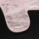 Natural Rose Quartz Jade Stone Gua Sha Board Manual Scraping Plate Face Body SPA Acupuncture Massage Relaxation Massager Health Care