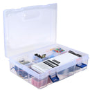 28 Kinds UNO R3 Basics Breadboard Buzzer Sensor LED Element Kit