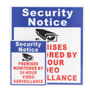5X Premises Protected By 24 Hour Video Surveillance Sign Sticker Security Camera