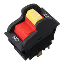 Key Switch For Electrical Appliances Equipment Push Button Switch With Locking Disc Screw
