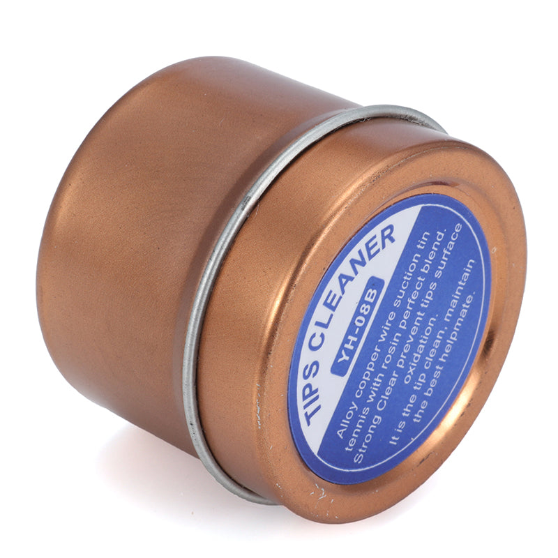 YIHUA 08B Iron Tips Cleaner Welding Soldering Solder Iron Tip Alloy Copper Cleaner With Rosin Flux