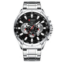 CURREN 8363 Chronograph Waterproof Men Wrist Watch Luminous Display Quartz Watch