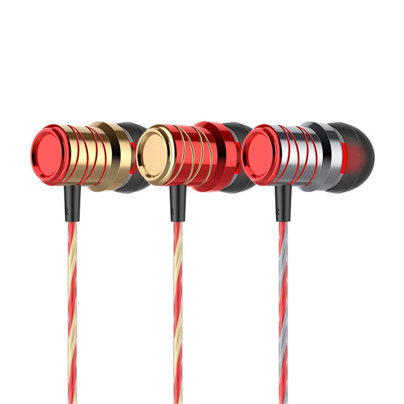 Bakeey P20 Metal Super Bass Music Earphone Gaming In-ear Headphones with Mic