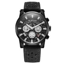 OCHSTIN GQ067B Working-dials Calendar Creative Wrist Watch Leather Strap Quartz Watches