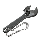 DANIU 66mm 2.6inch Mini Metal Adjustable Wrench Spanner Hand Tool 0-10mm Jaw Wrench Black