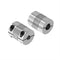 TWO TREES 2Pcs 5*8mm D25 L30 Rigid Flexible Coupling Shaft Coupler for 3D Printer