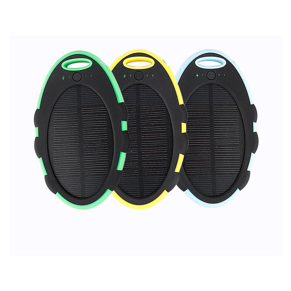 BAKEEY Dual USB Ports 4000mah Solar Power Bank Case LED Kit DIY Box Fallproof External Solar Panel Chargering Battery Charger