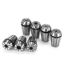 Machifit 7Pcs ER20 Spring Collet with MT2-ER20-M10 Spring Collet Chuck Holder CNC Milling