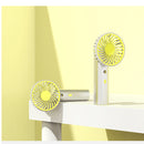 2 in 1 USB Portable Handheld Atomizing Fan Mini Spray Cooling Fan 90 Rotatable Rechargeable Desktop Small Fan